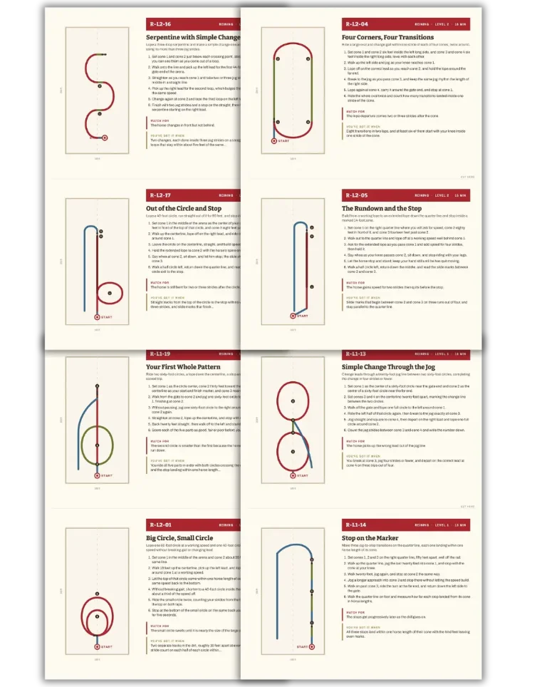 Printable pattern card clipped to a fence rail